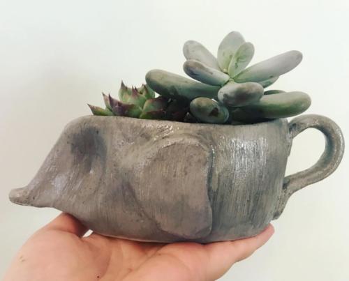 My-elephant-pot handmade-ceramic